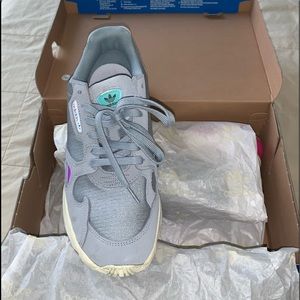 Gray falcon sneakers